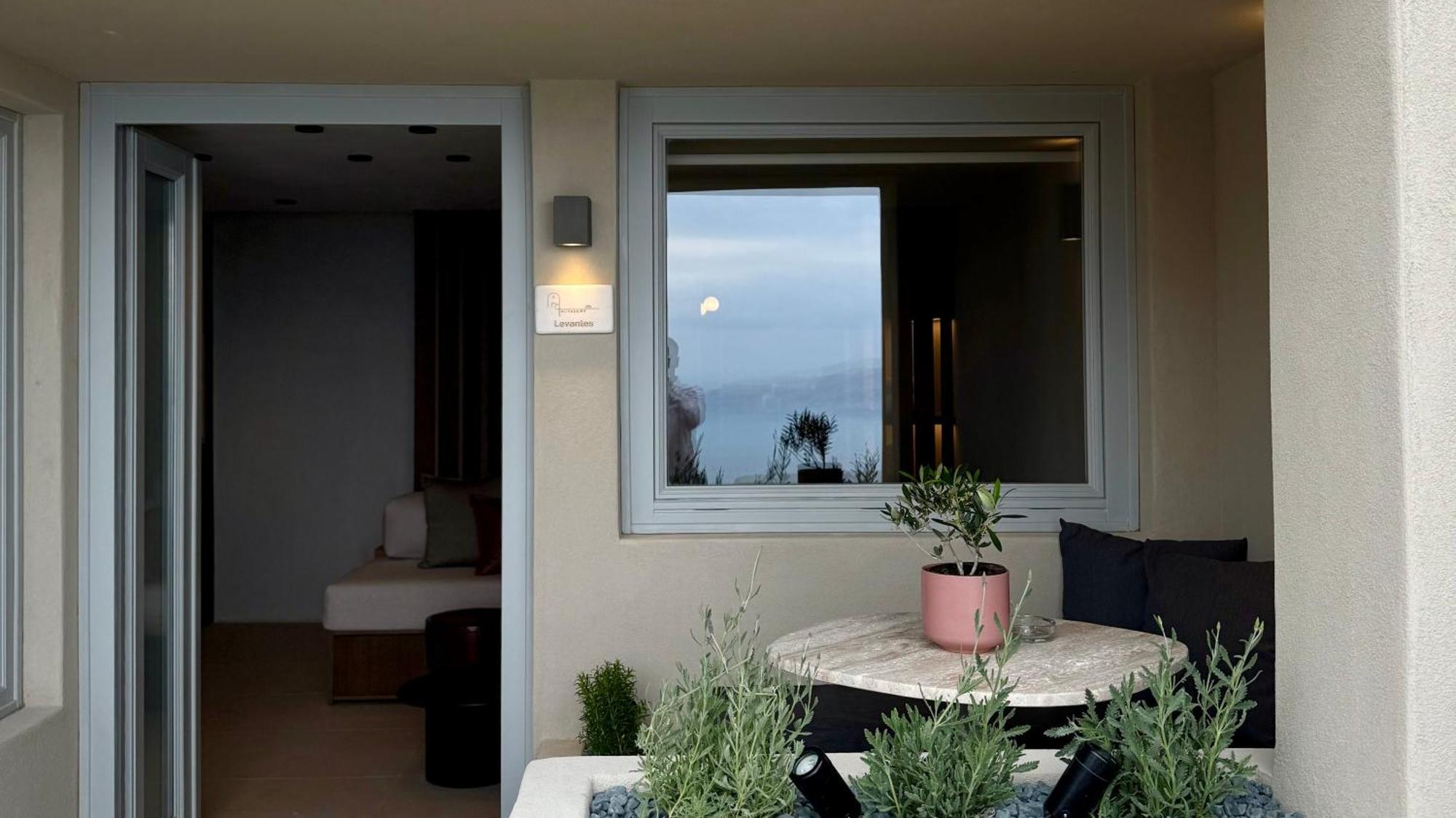 Agnadema Apartments Firosztefáni Kültér fotó